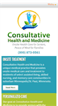 Mobile Screenshot of consultativehealthandmedicine.com