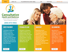 Tablet Screenshot of consultativehealthandmedicine.com